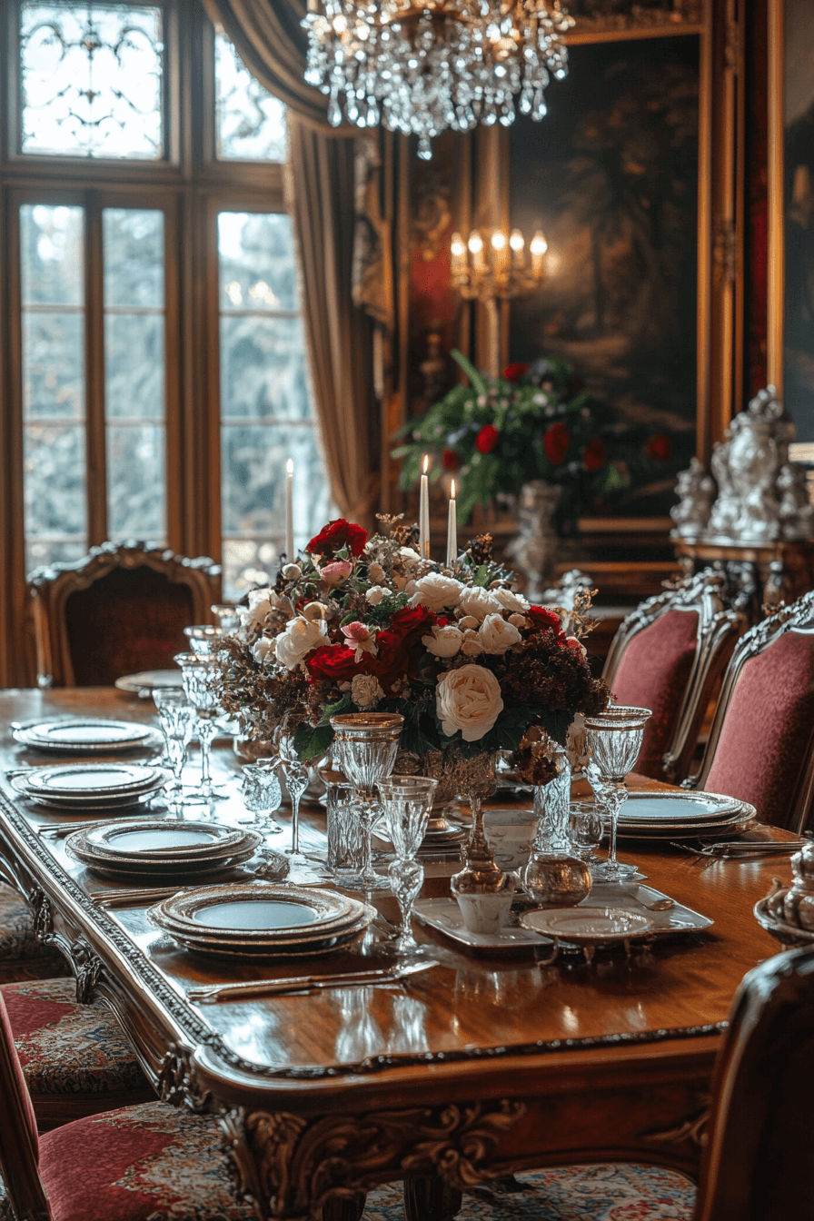 23 baroque dining splendor