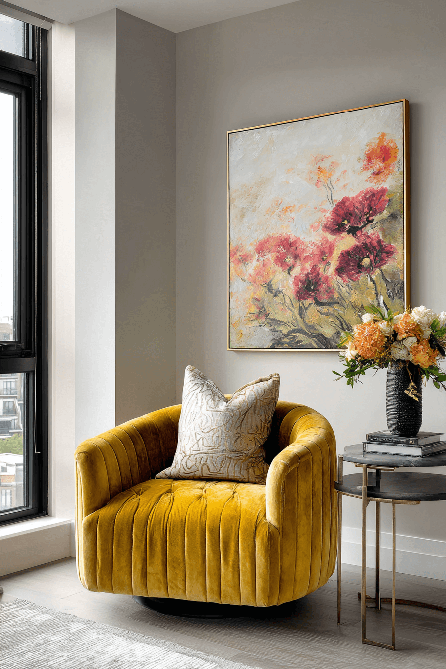 23 bold accent apartment style