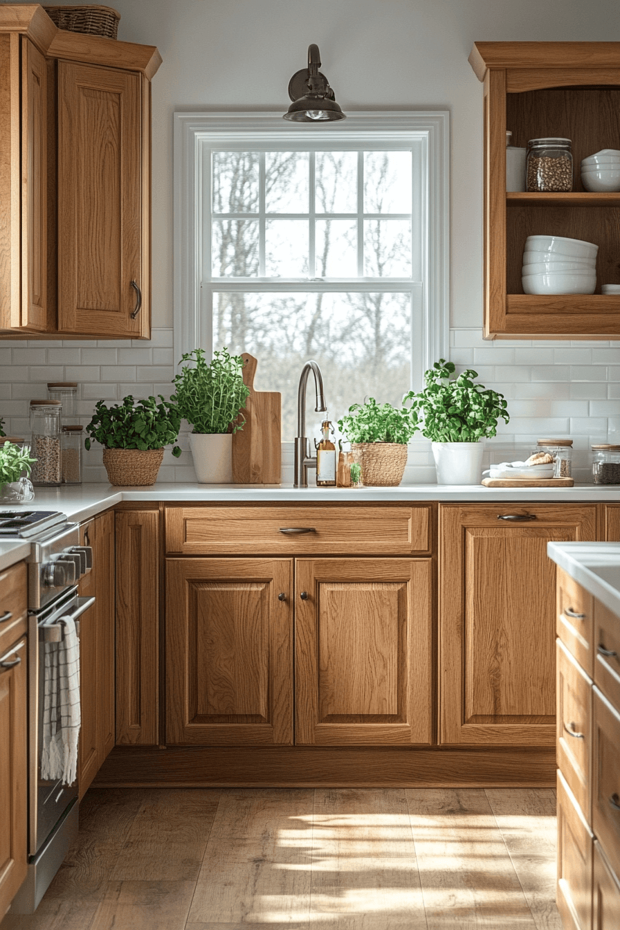 23 retreat style oak