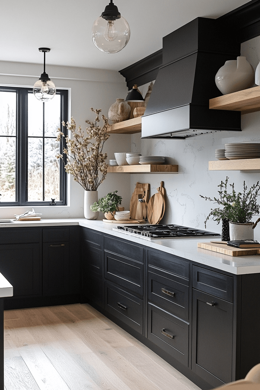 24 airy moody grey kitchen