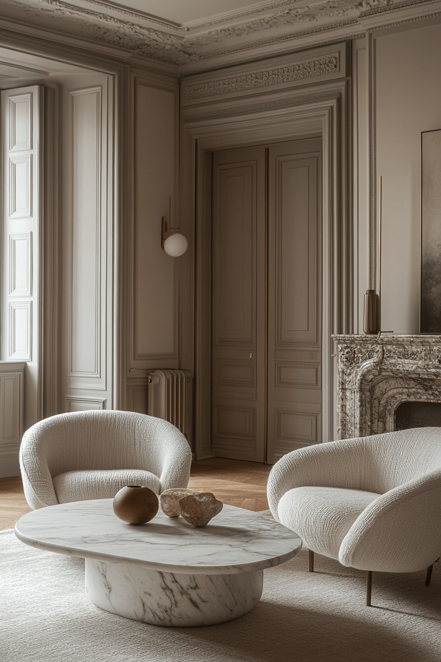 24 marble linen contrast