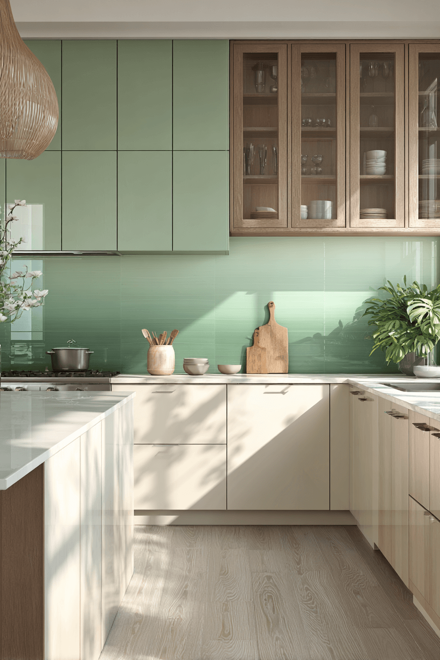 24 ombre sage gradient