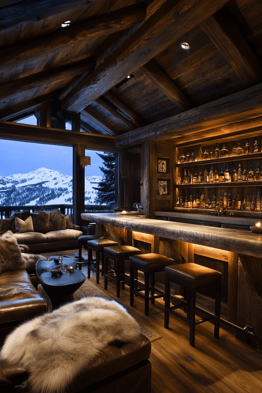 25 alpine evening lounge retreat