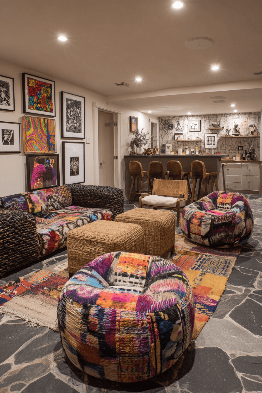 25 boho chic lounge