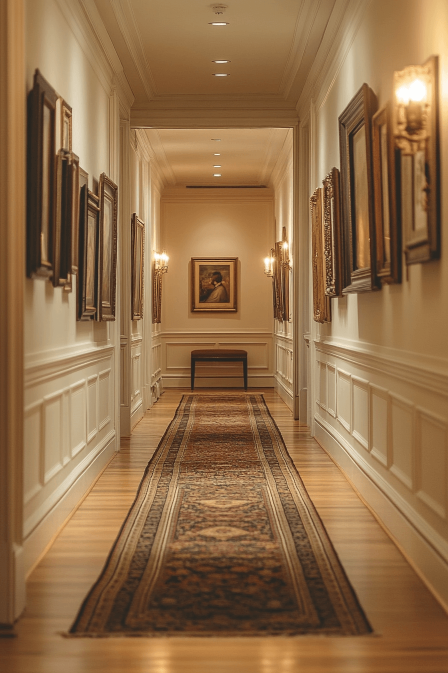 25 curated hallway gallery