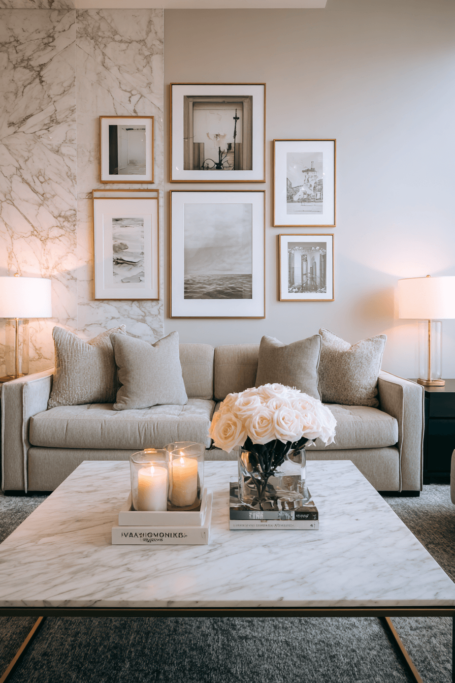 25 gallery wall glamour