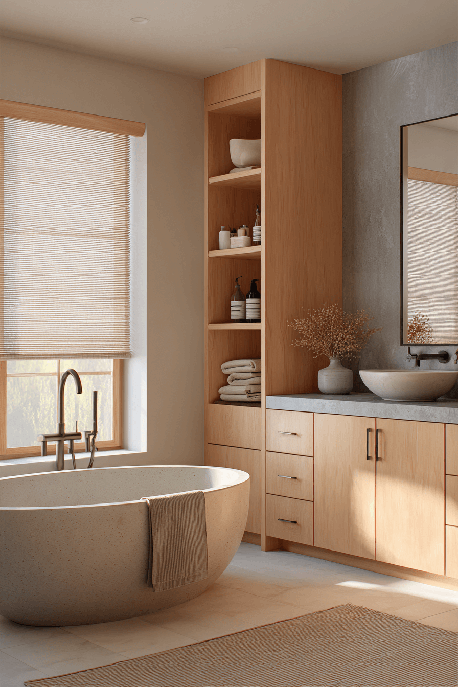 25 japandi serenity bathroom fusion