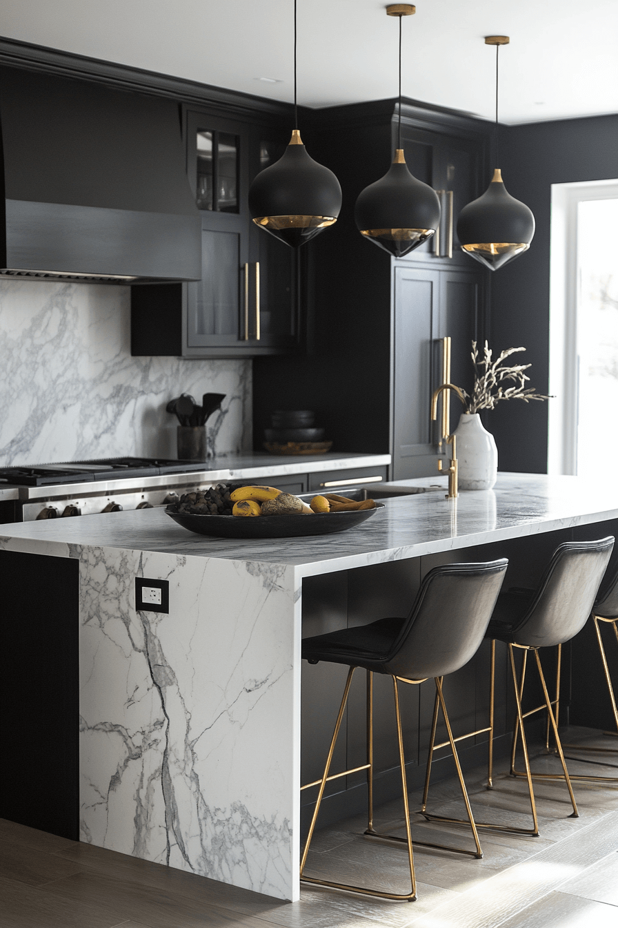 25 marble contrast chic