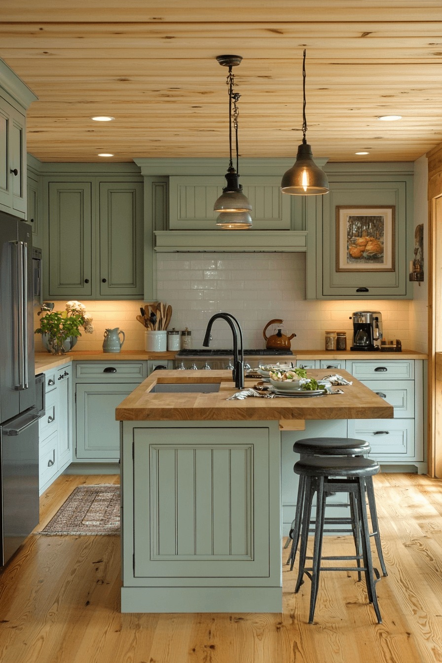 25 sculptural island statement kitchen