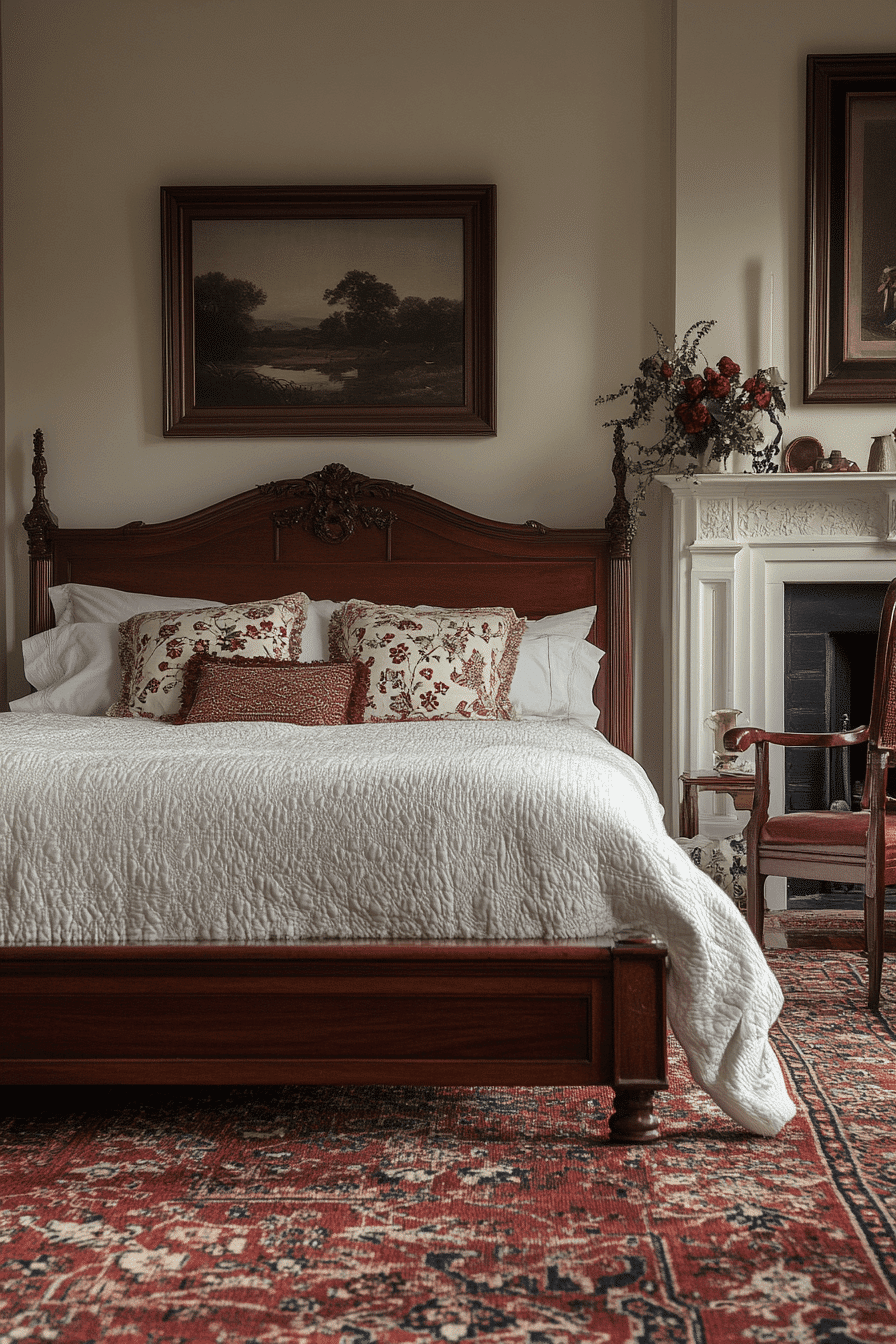 26 federalist classic bedroom design