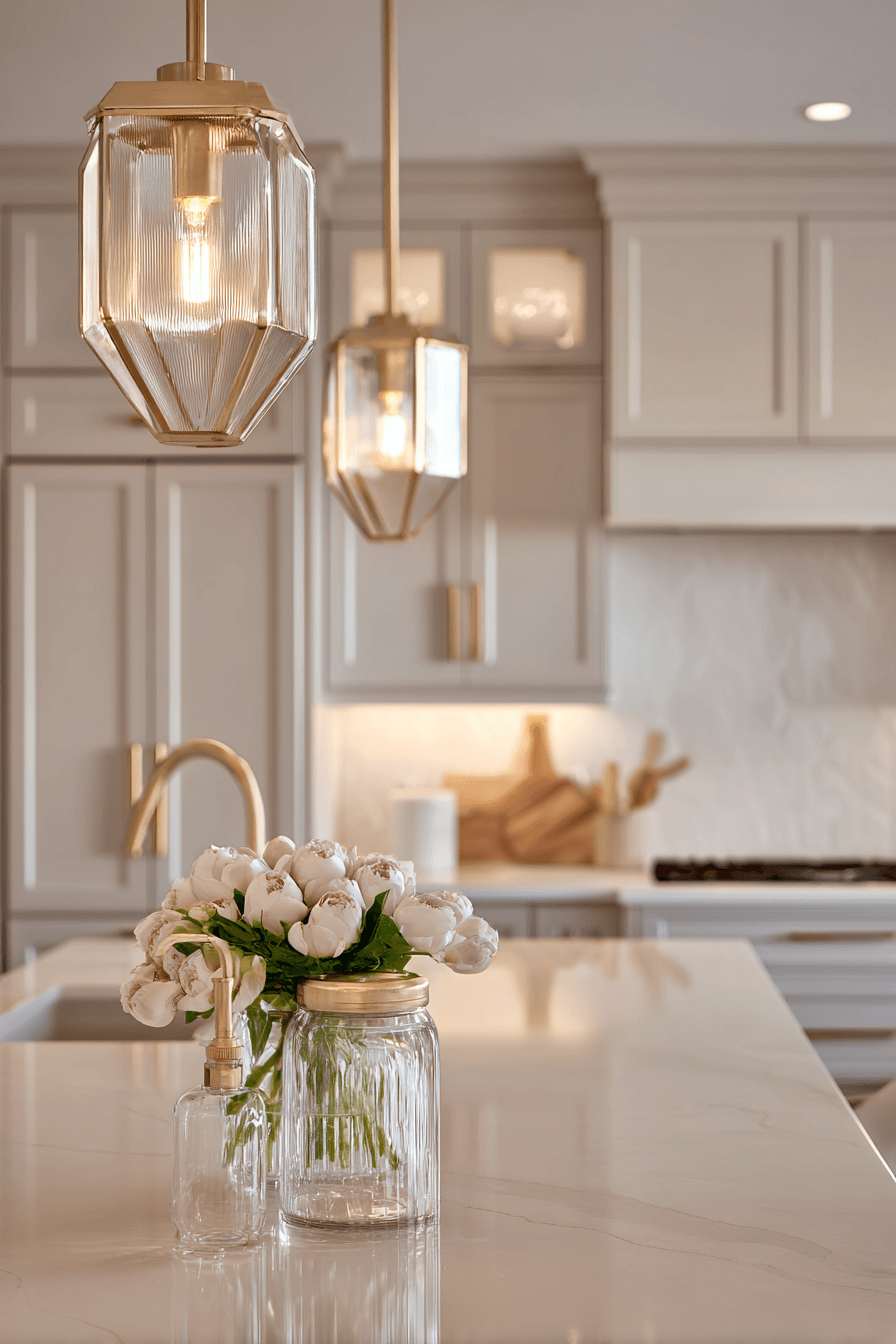 26 subtle glam kitchen shine