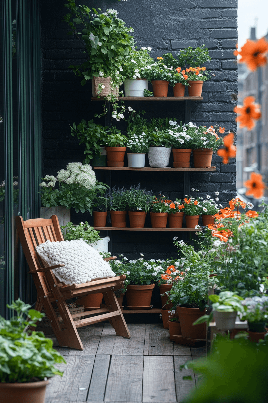 26 tiered garden space