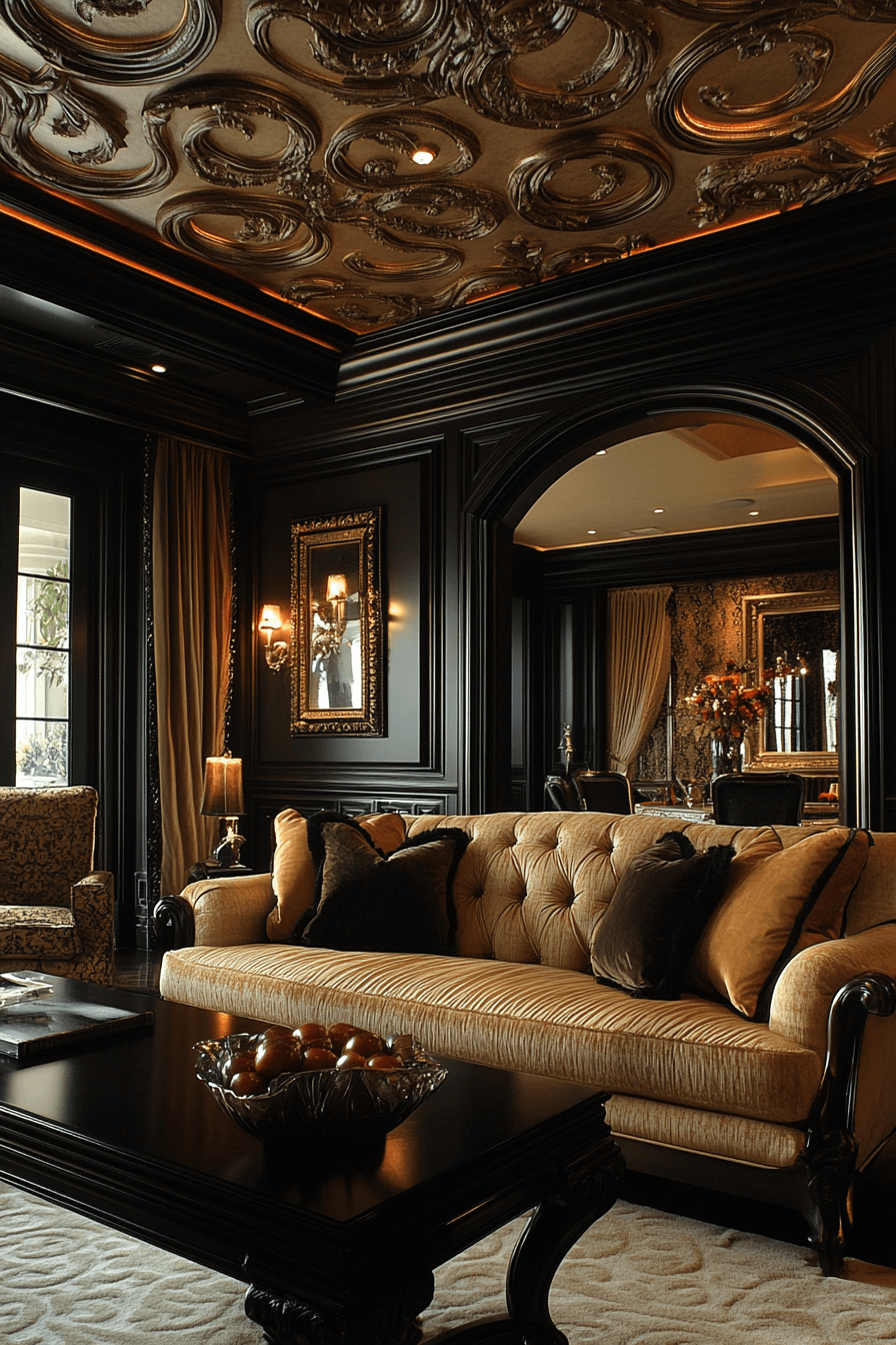 27 patina bronze drama