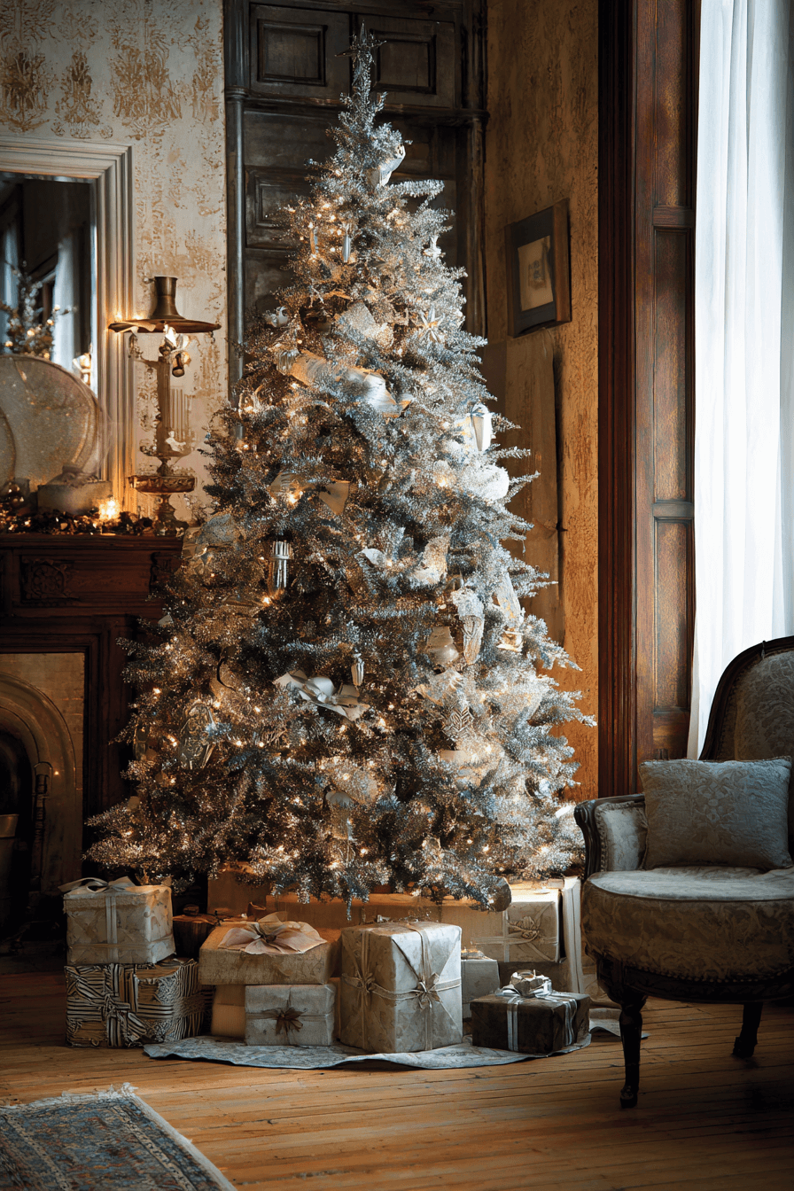 3 authentic tin garland shine