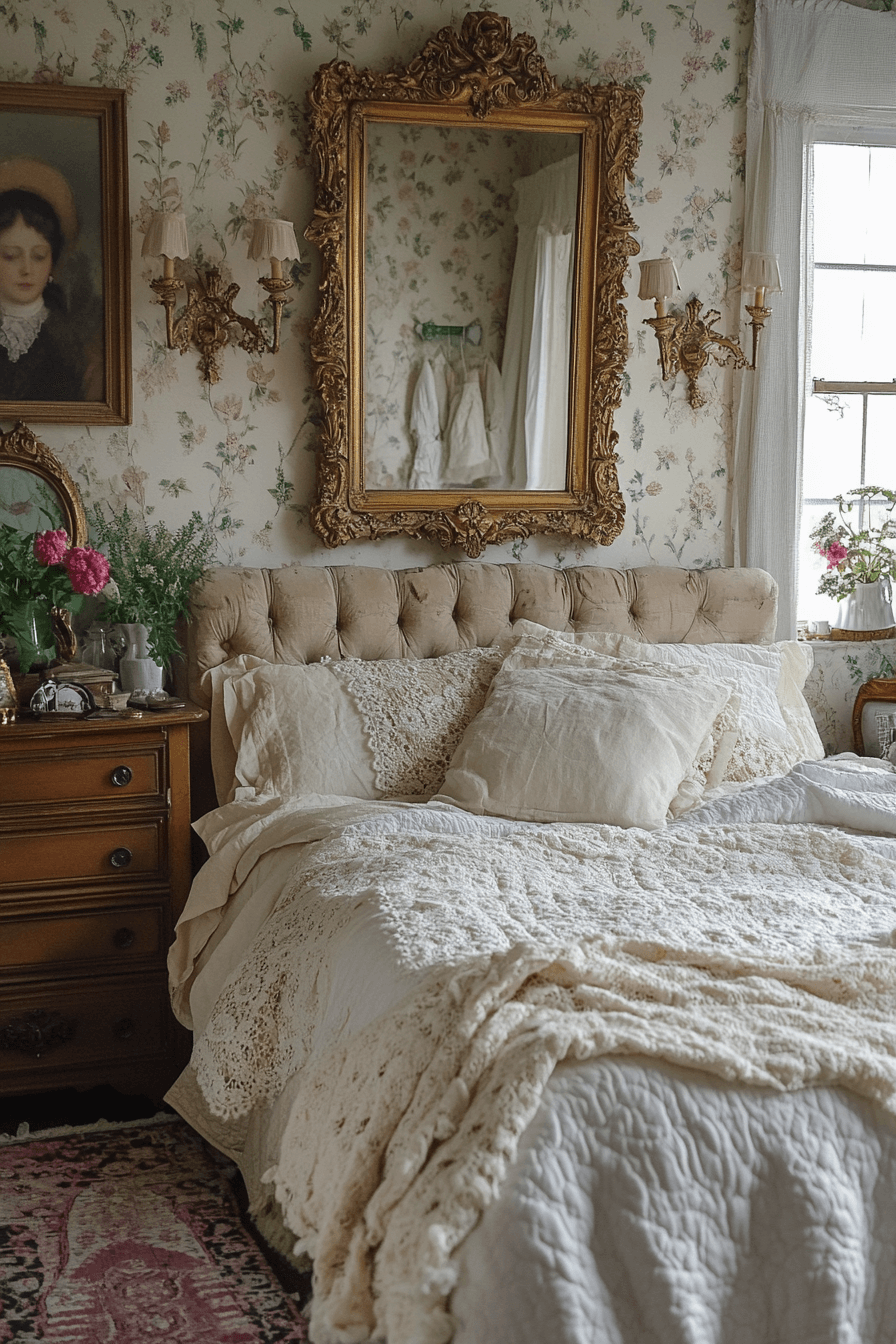 3 golden frame reflection