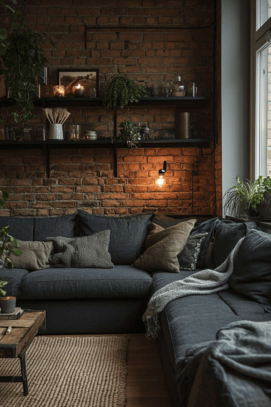 3 modern loft grey living