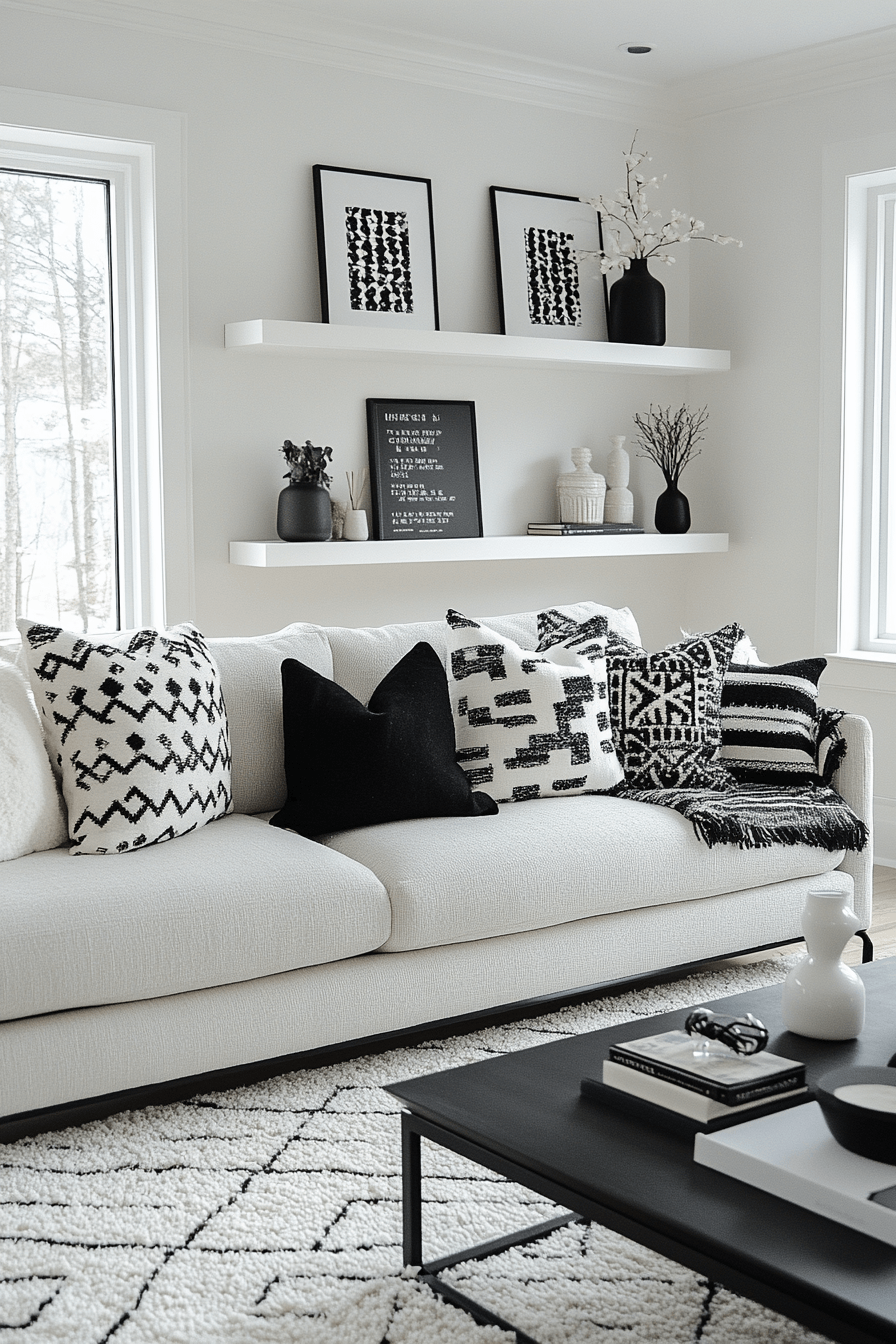 3 modern monochrome drama