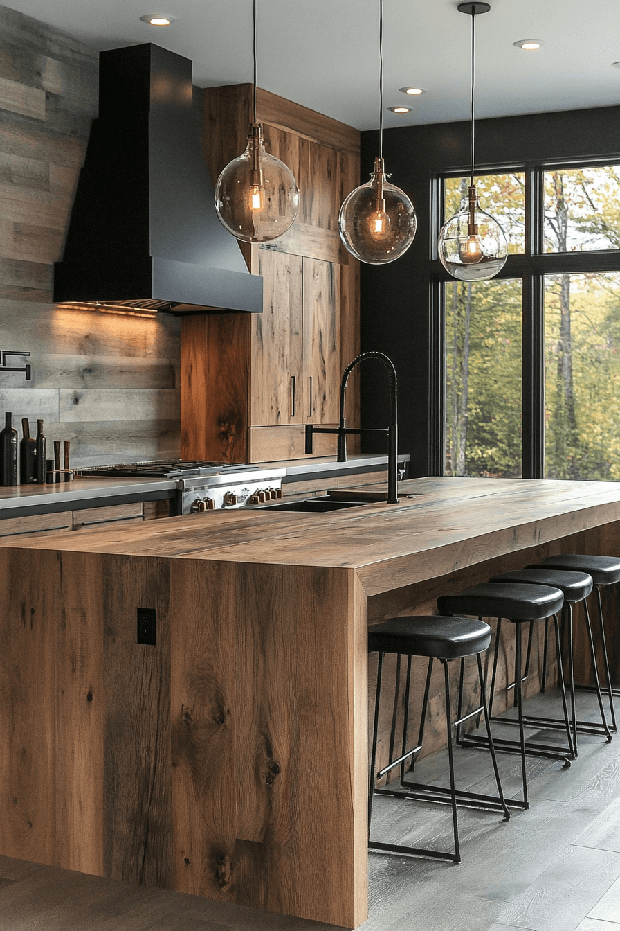 3 modern rustic hickory flow