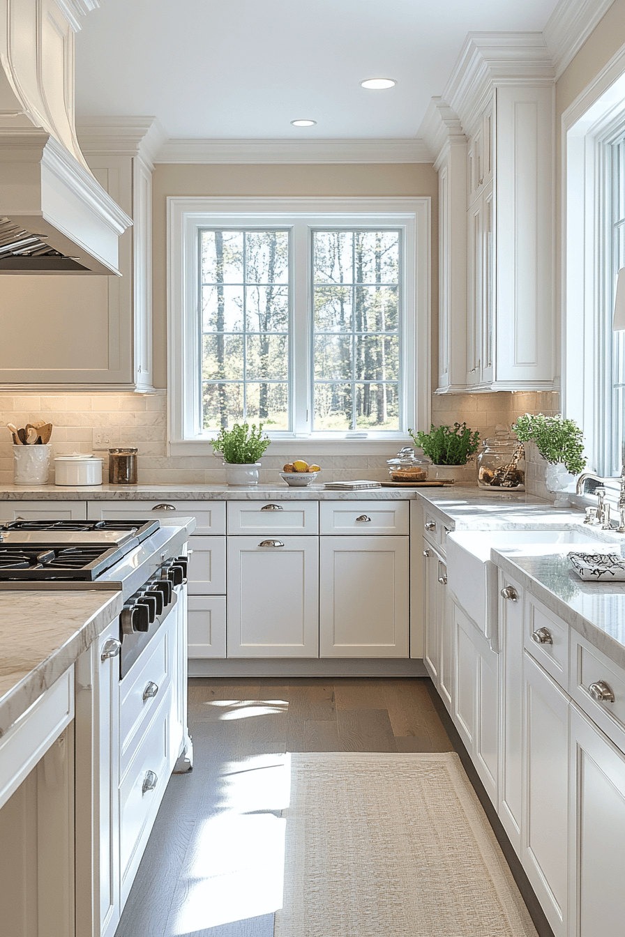 3 peaceful bright kitchen style