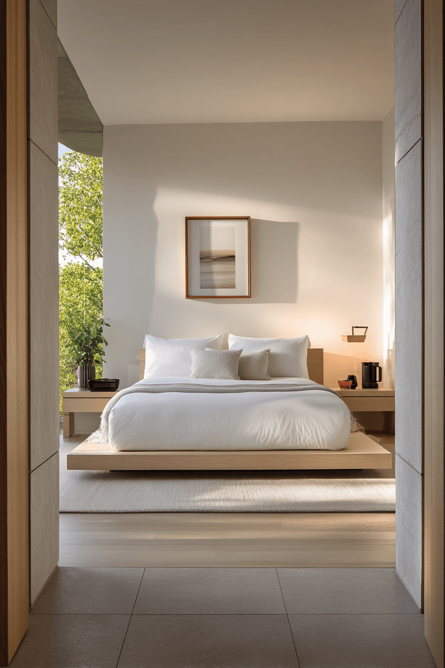 3 purposefully simple sleep haven