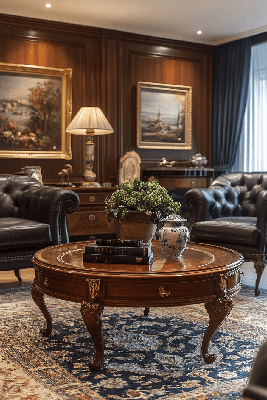 3 regency classic living room