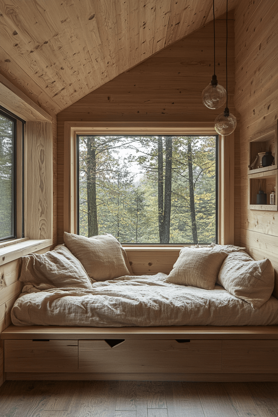 4 calm minimal cabin styling