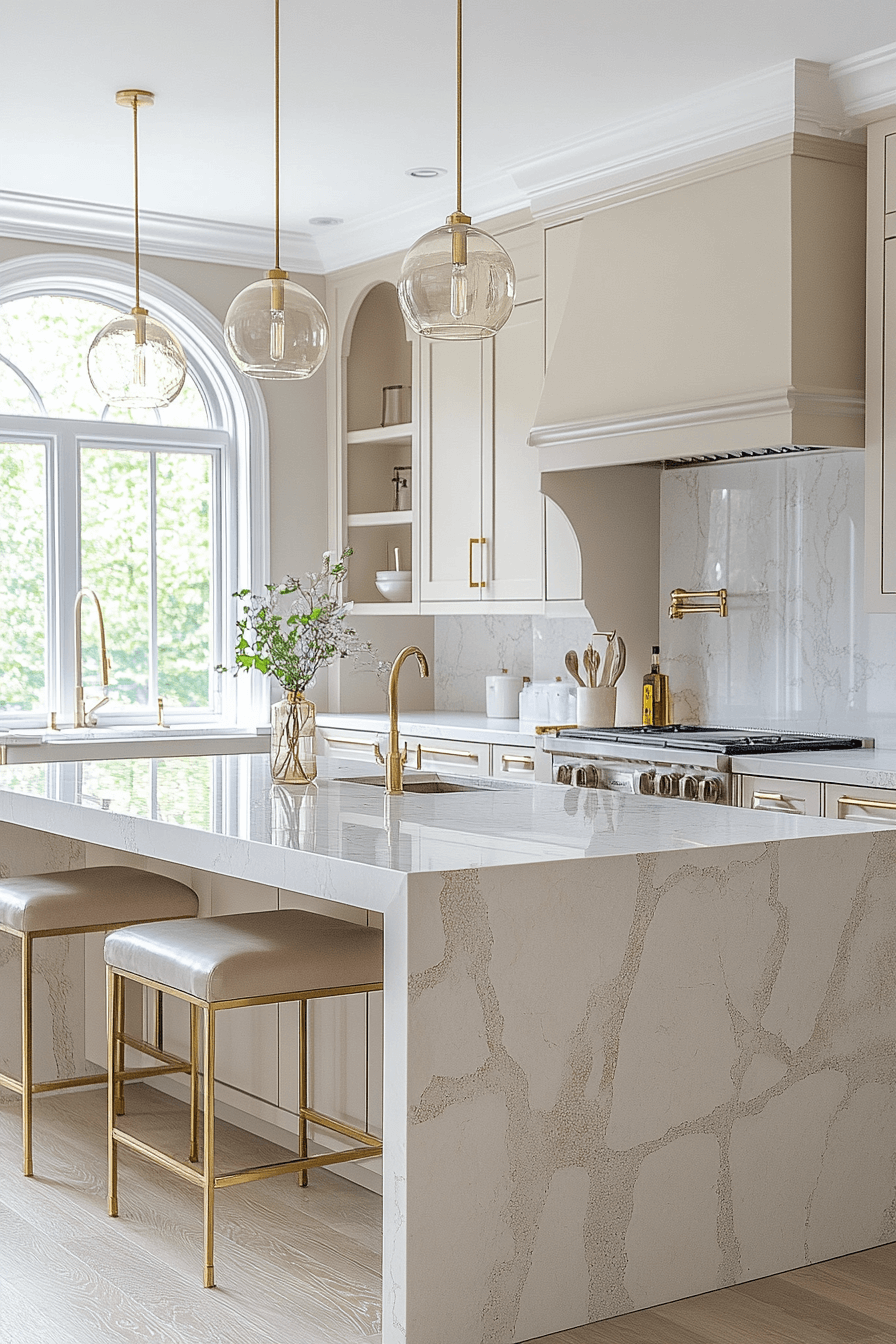 4 champagne glow lines