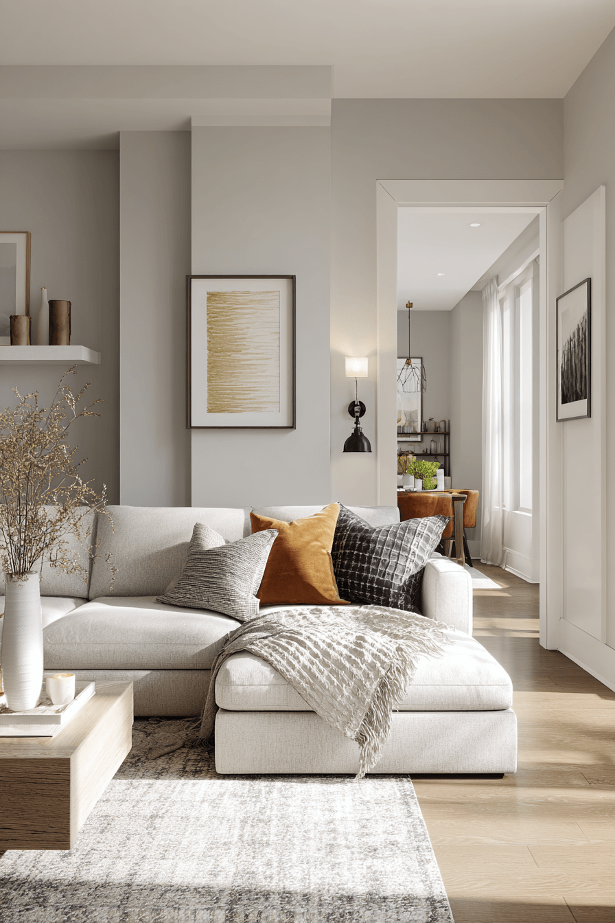 4 cozy modern living blend