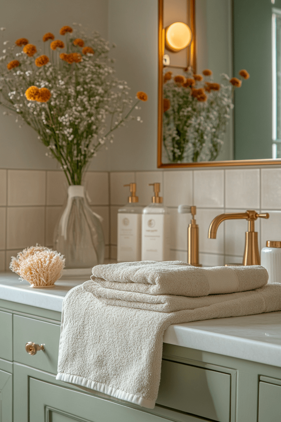 4 golden glow accents