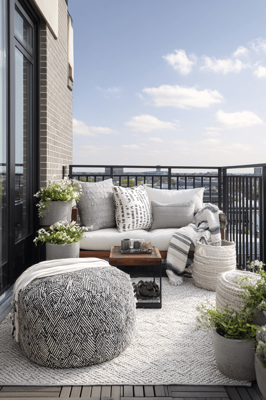 4 layered throw terrace