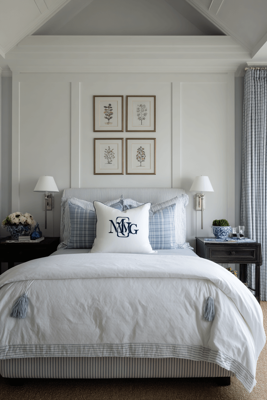 4 monogrammed style statement