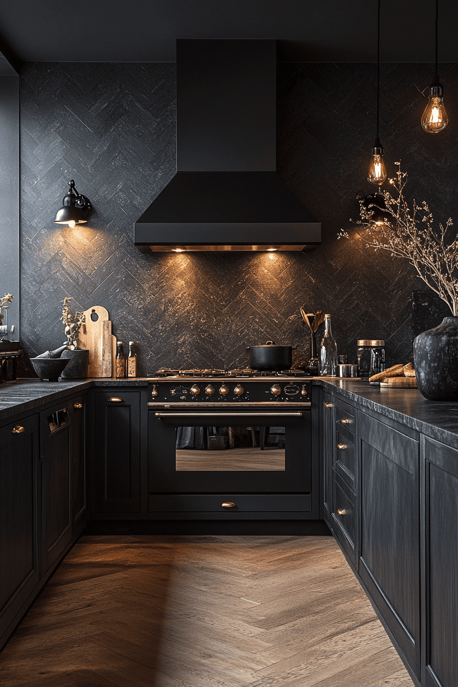 4 moody grey kitchen drama