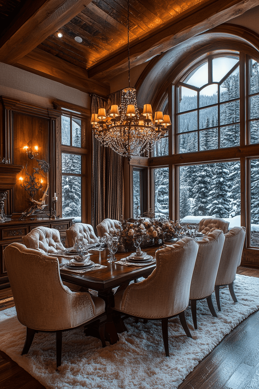 4 mountain inspired dining retreat