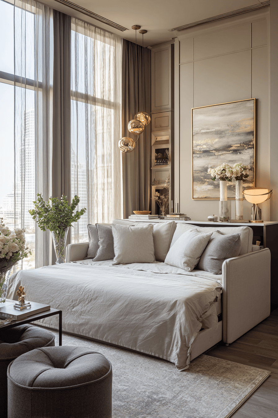 4 polished contemporary comfort