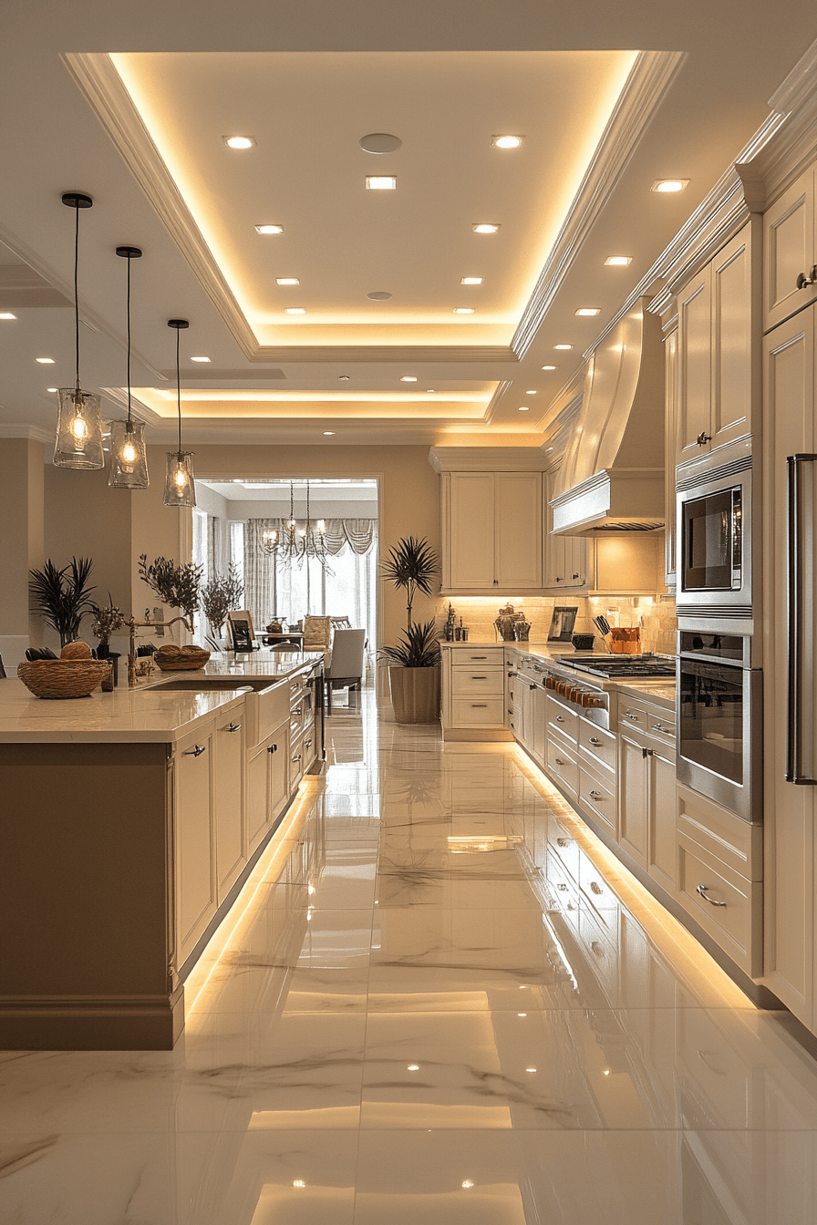 4 seamless recessed illumination