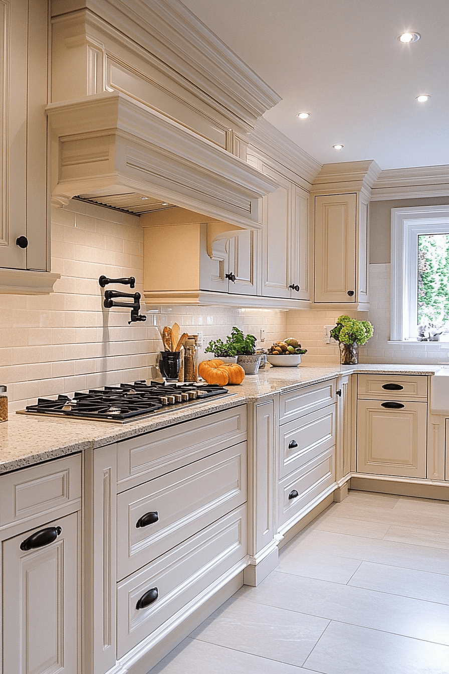 4 soft glow vintage kitchen