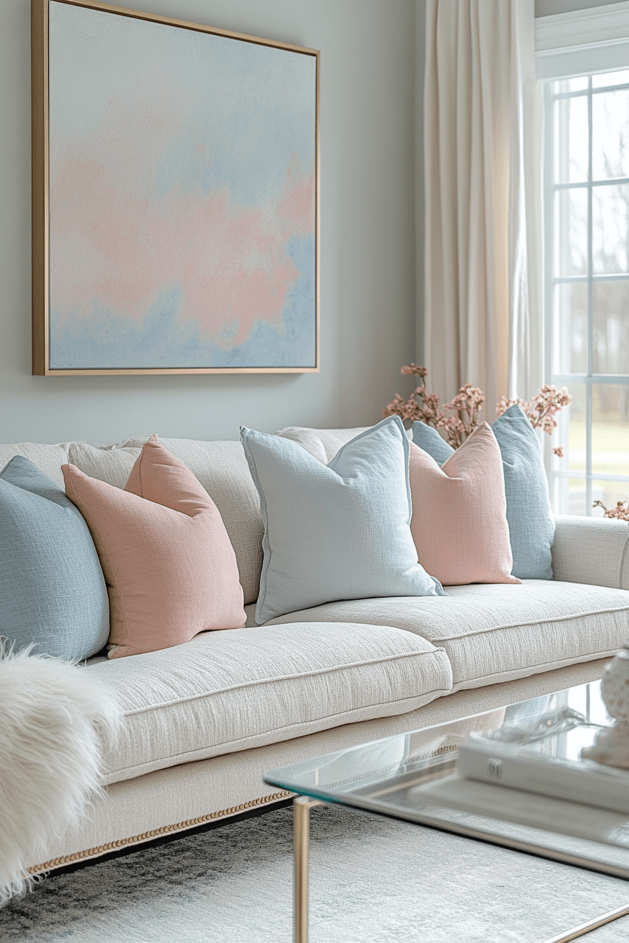 4 soft pastel balance