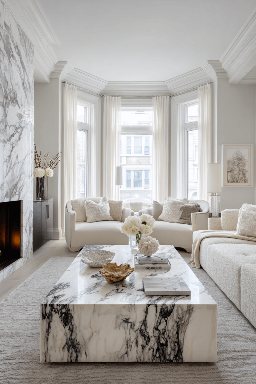 4 timeless marble accents