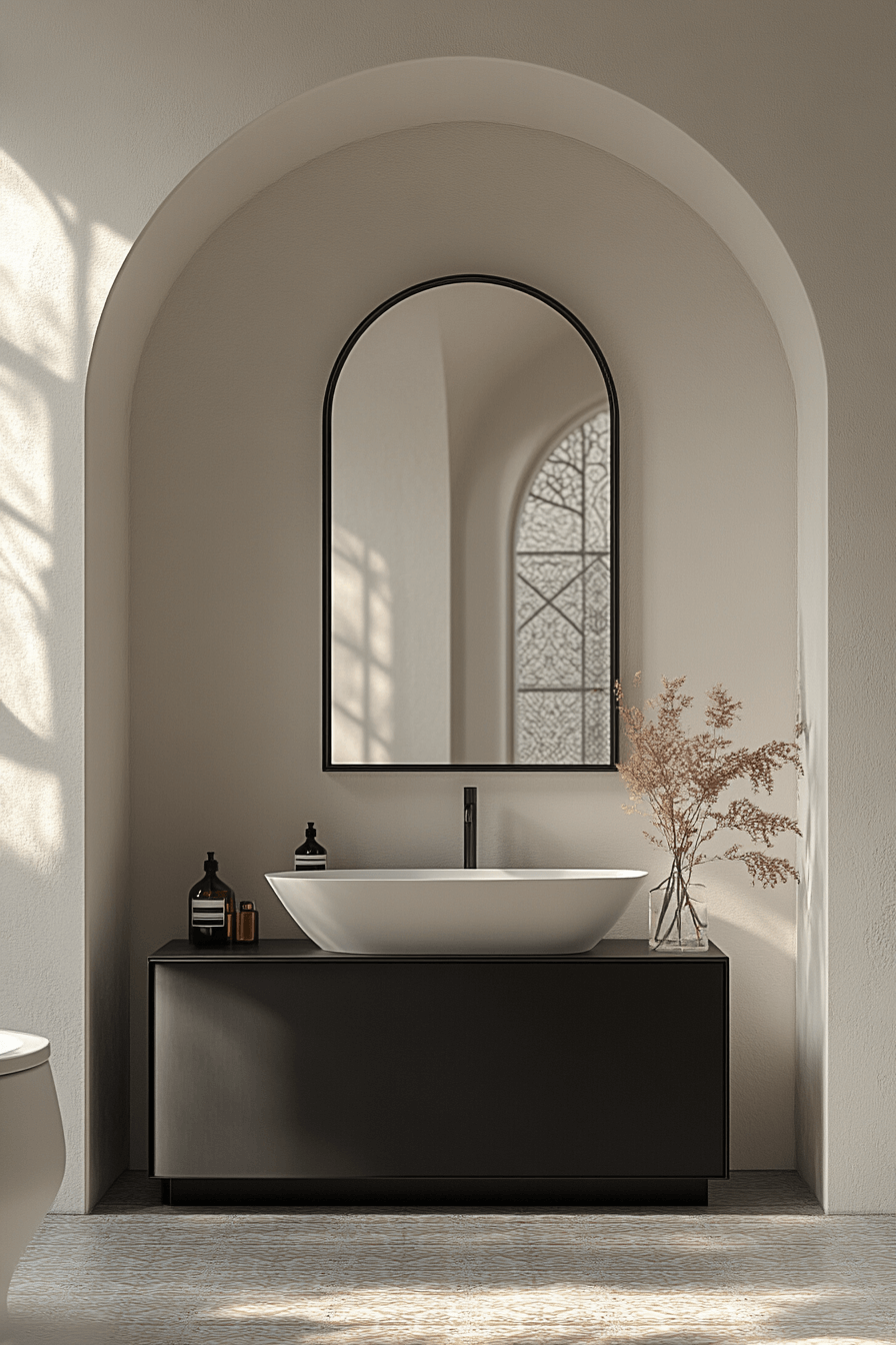 5 arched harmony bath