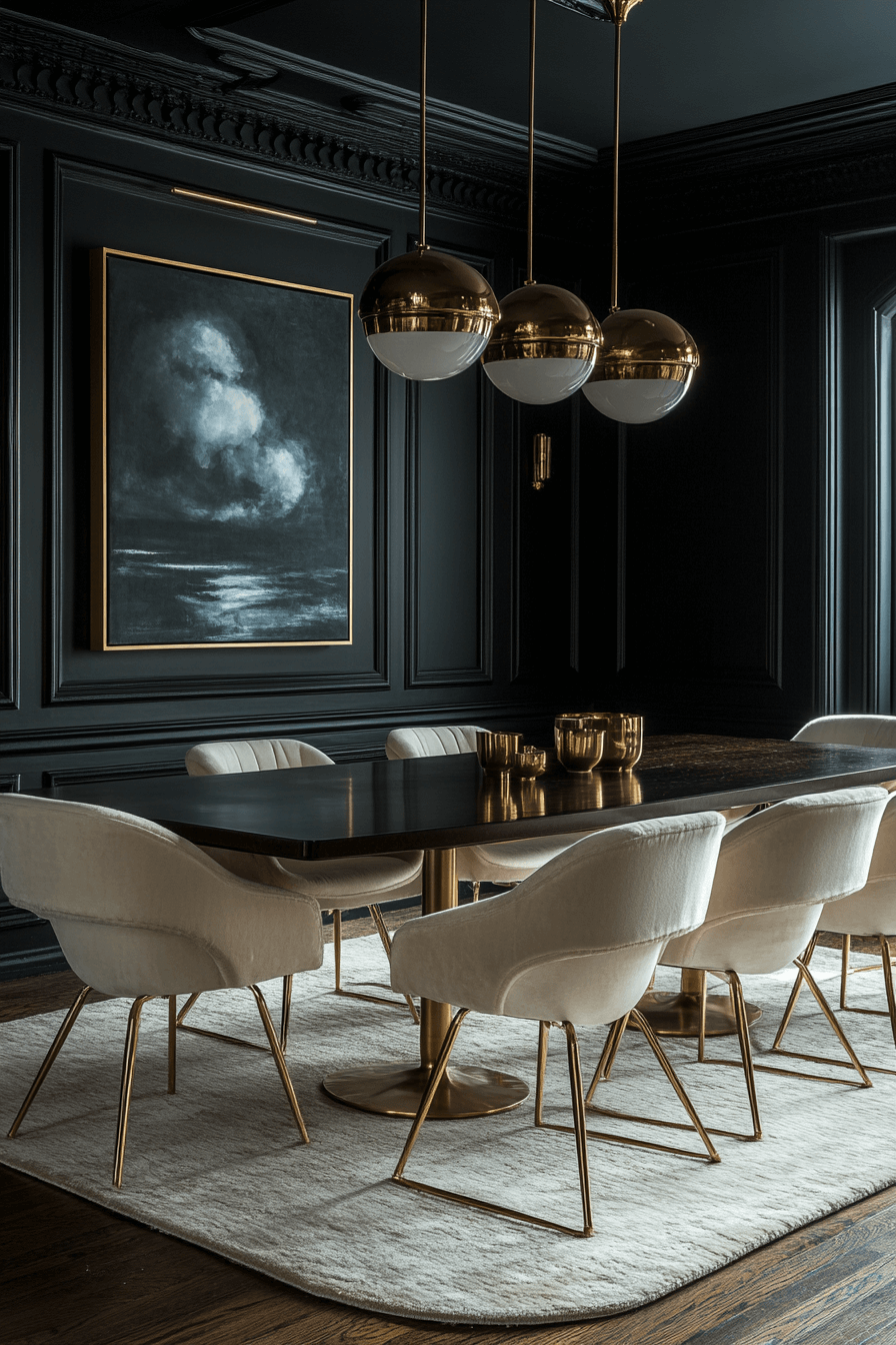 5 charcoal gilded contrast