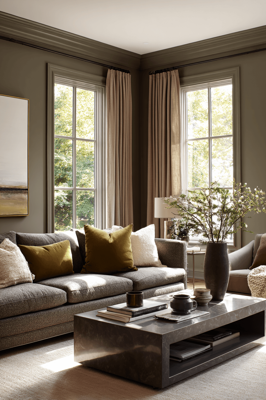 5 earth toned contemporary calm