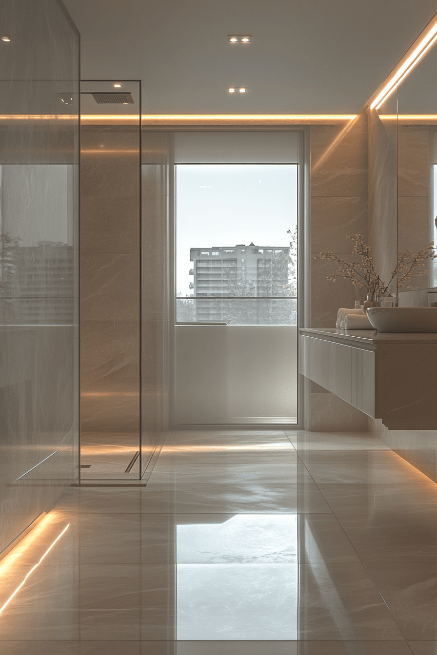 5 frameless glass flow