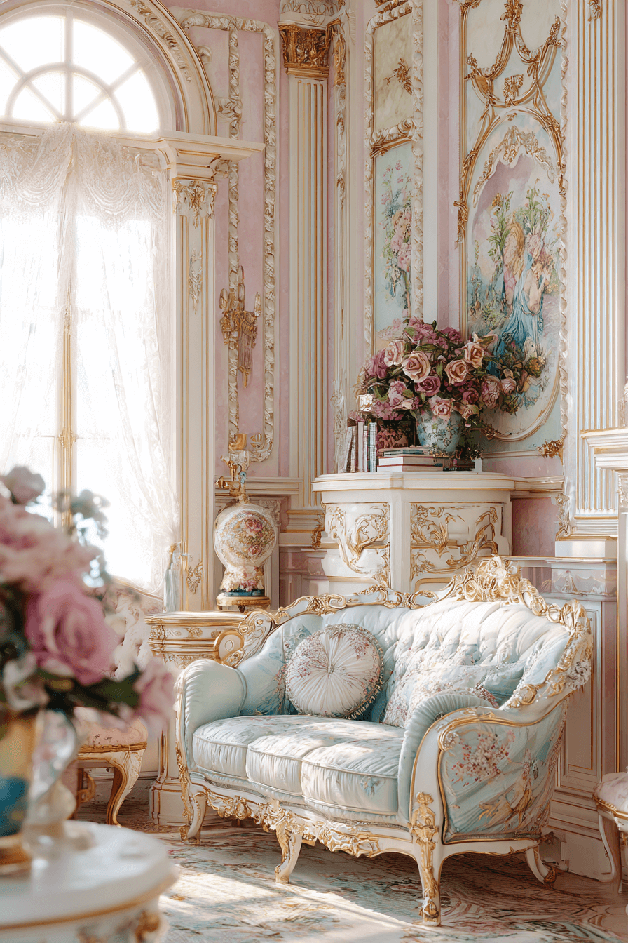 5 rococo classic living room