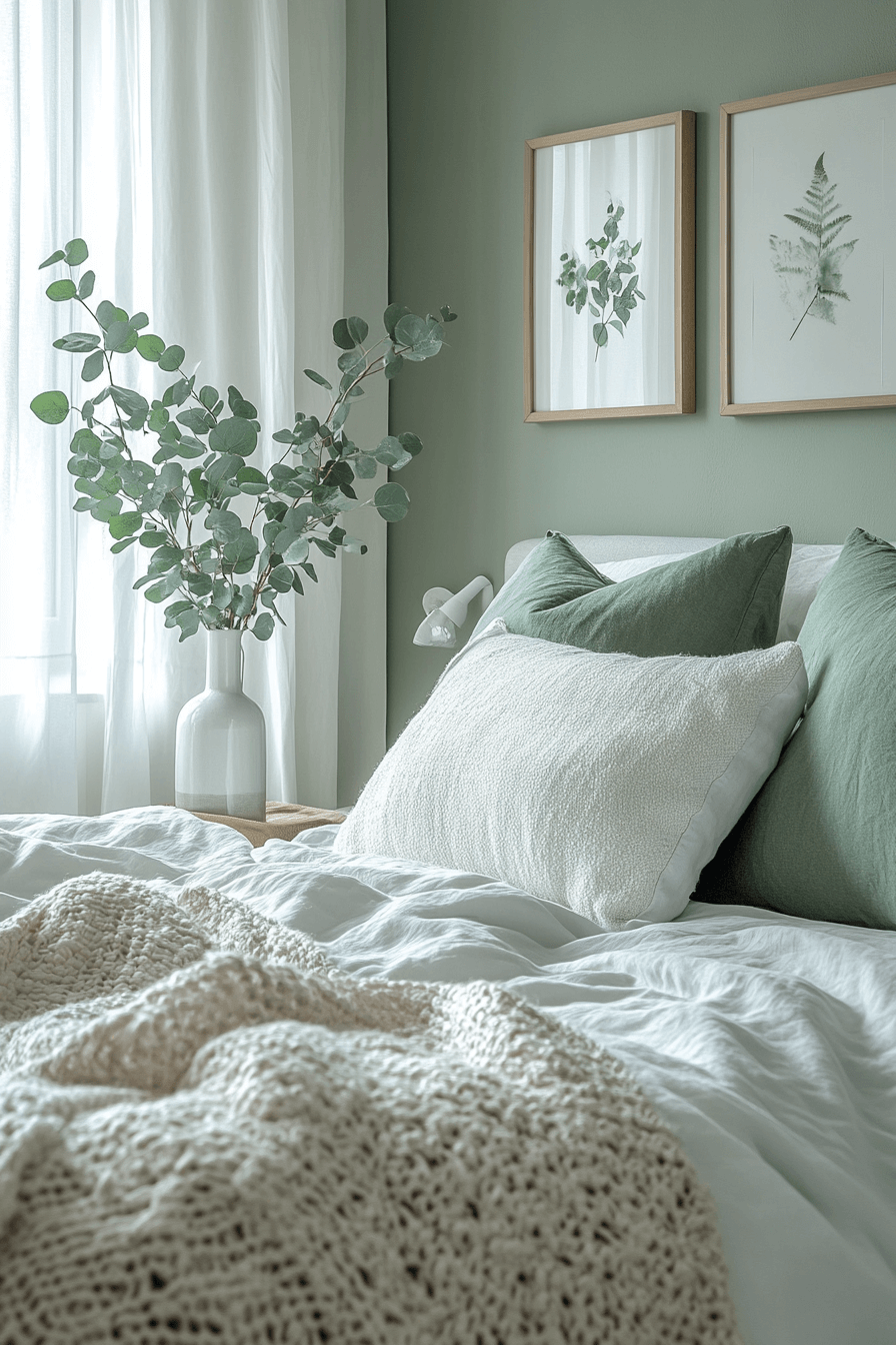 6 botanical calm bedroom style