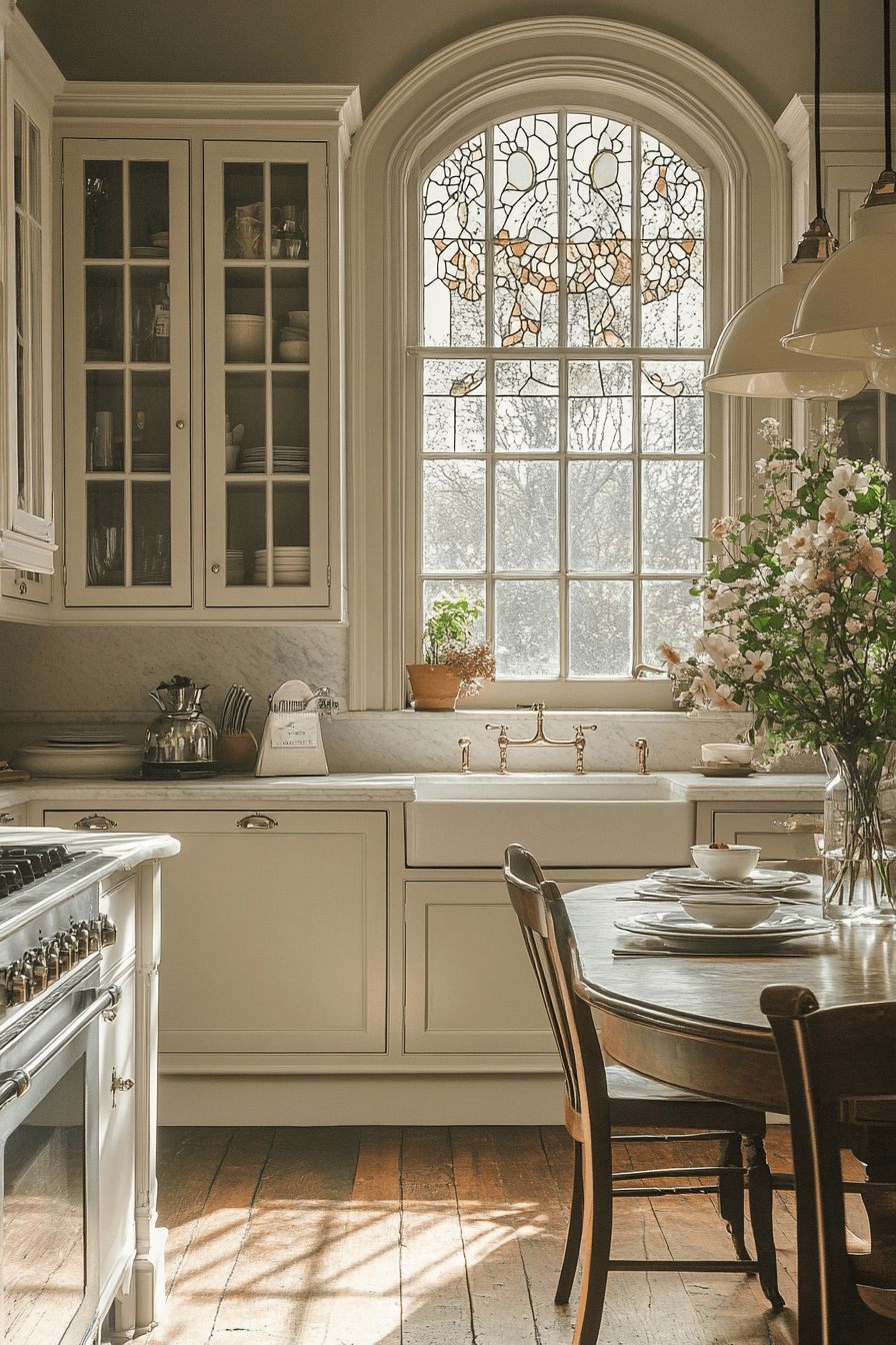 6 edwardian inspired kitchen charm