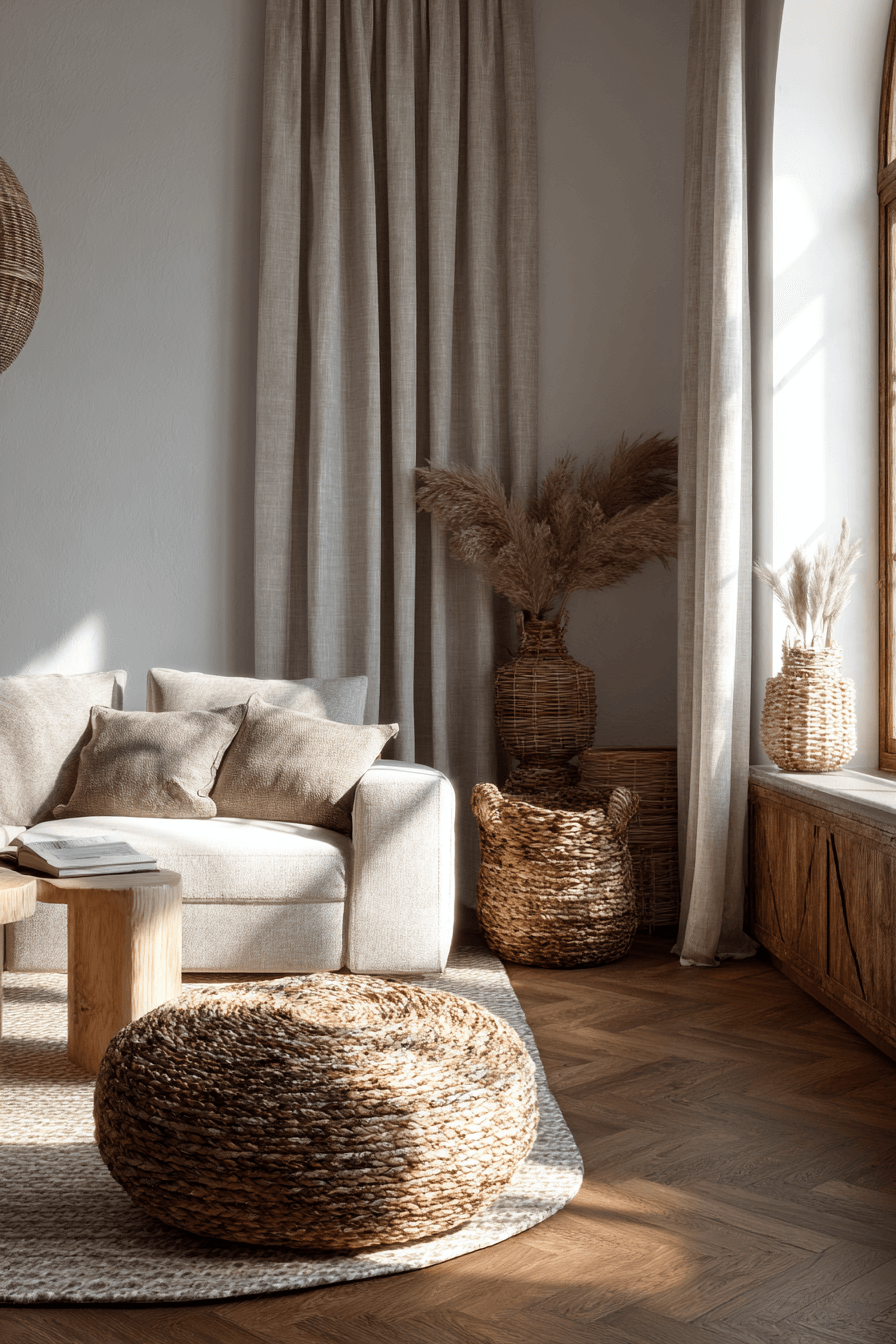 6 natural texture apartment charm
