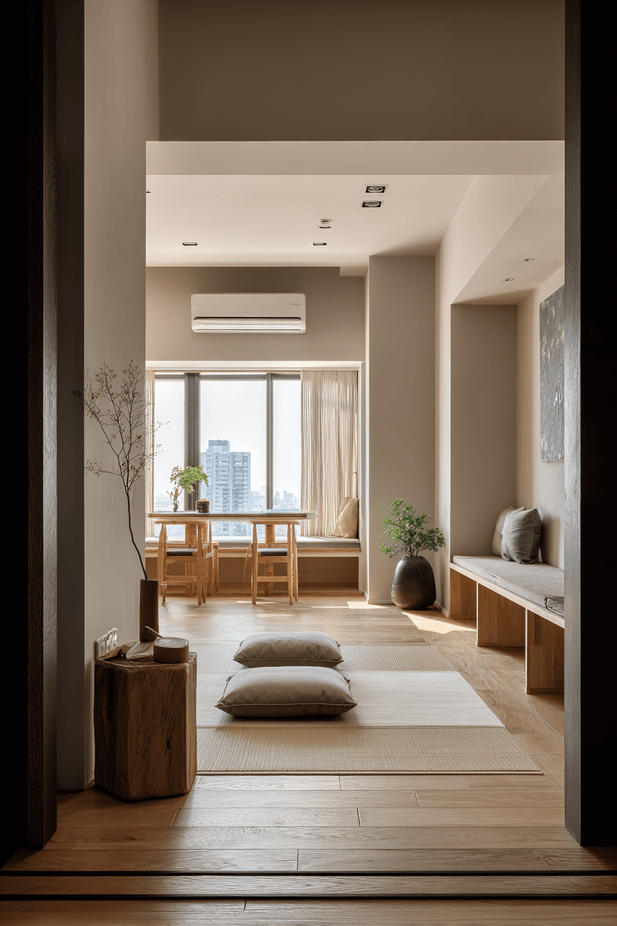 6 open zen layout living