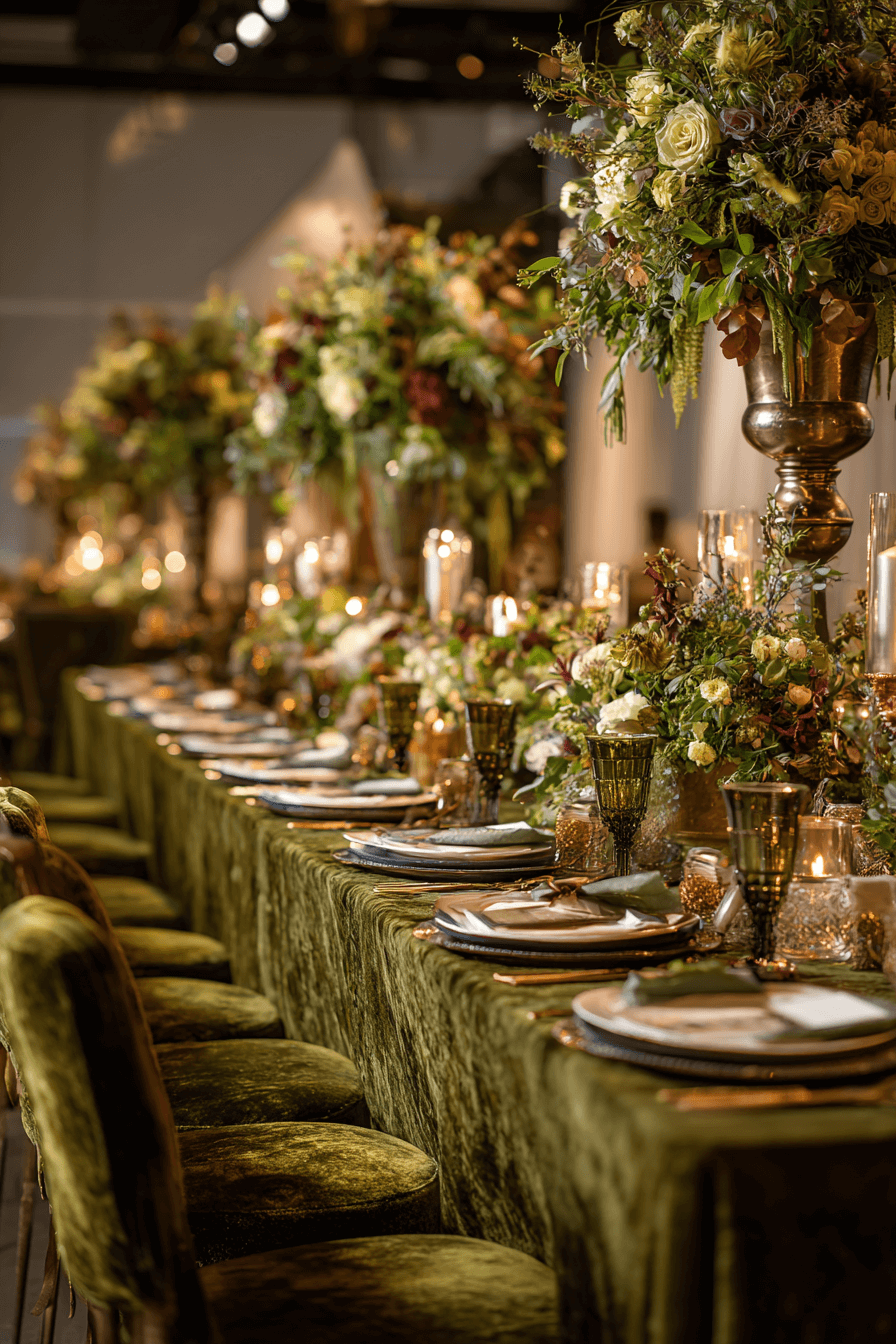 6 rich emerald olive affair