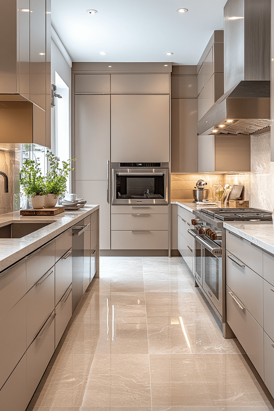 6 serene taupe modern design