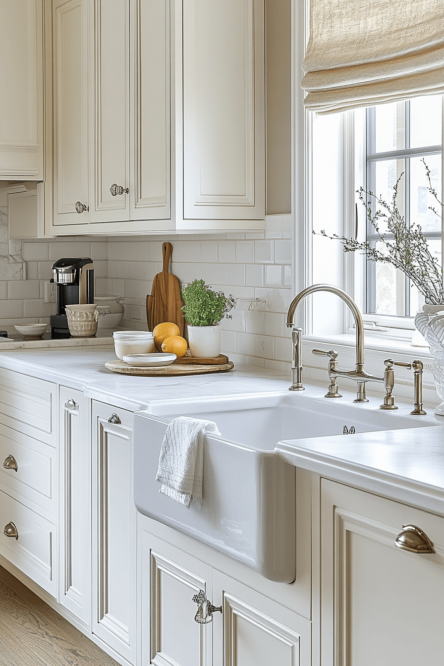 6 white cabinet radiant beauty